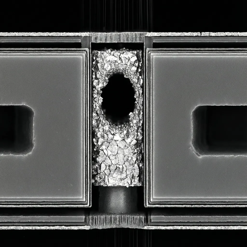 Copper Cut: Dual Damascene Via Pillar — original